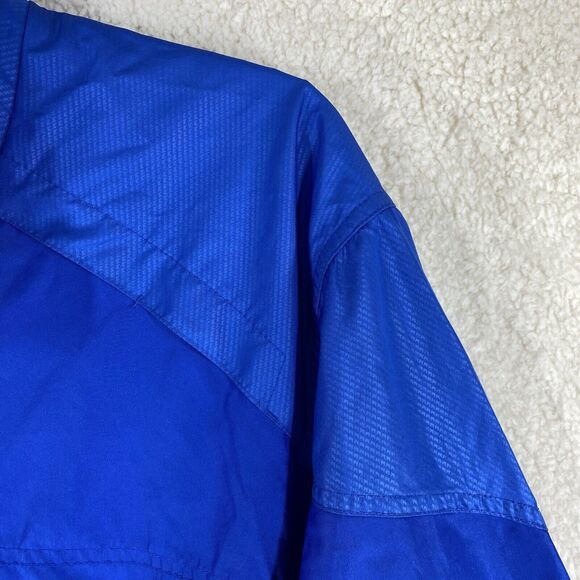 Nike Jacket Mens XXL Blue Vent Windbreaker Full Zip 90s Y2K Retro Track Golfing - Picture 7 of 14